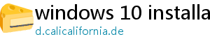 windows 10 installation media